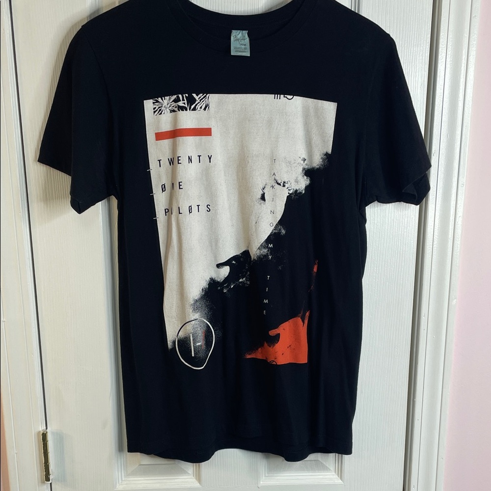 Twenty One Pilots Black Graphic T-Shirt
